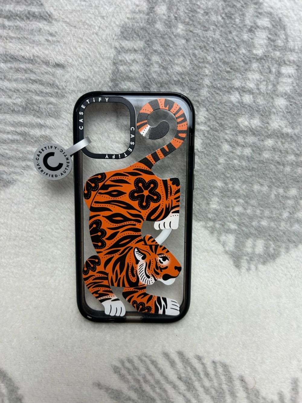 Casetify “Fierce Tiger” impact case MagSafe compatible, iPhone 12 Pro